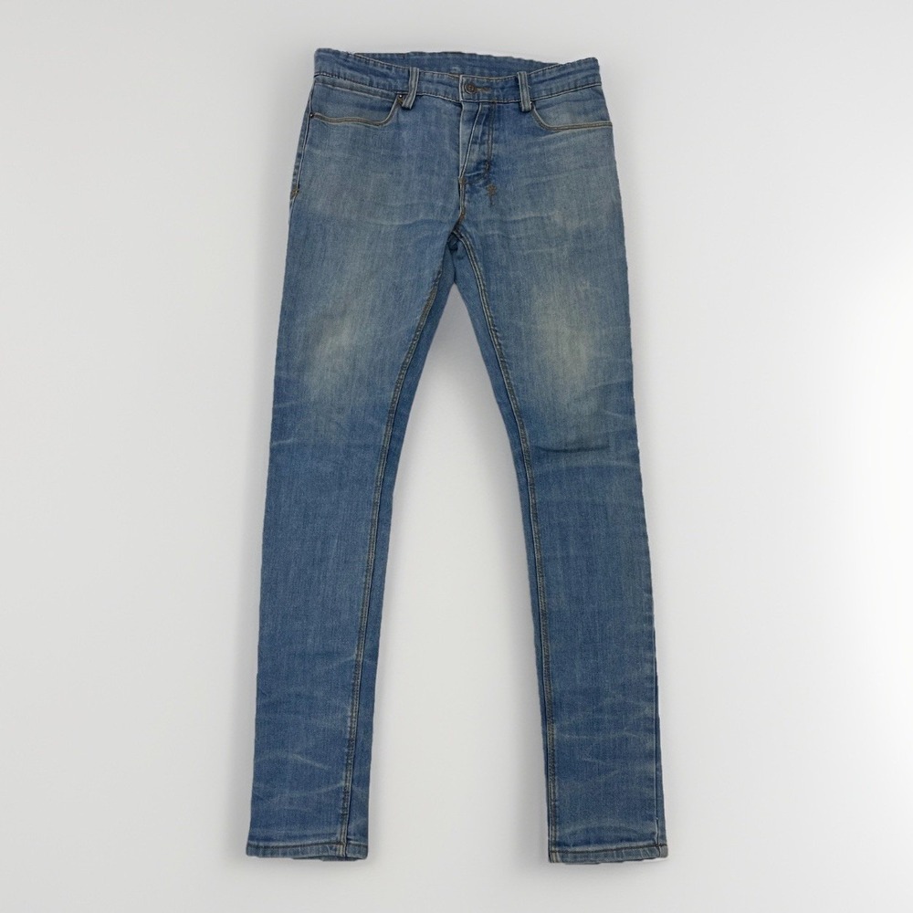 KSubi Jeans Van Winkle Exit Dust Blue Mens 30" Skinny Fit Stretch Street